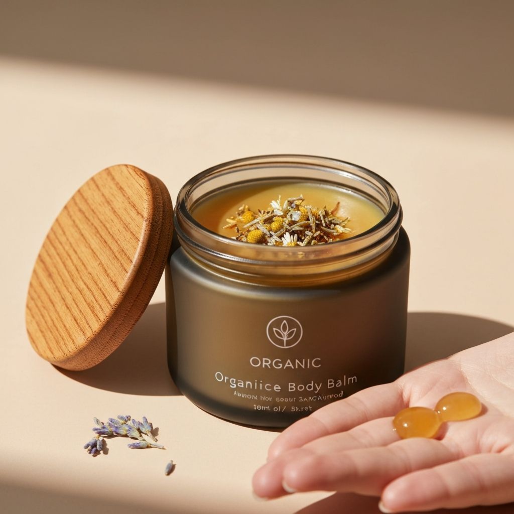 Organic body care balm